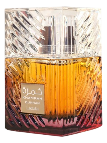 Lattafa Perfumes Khamrah Dukhan bottle