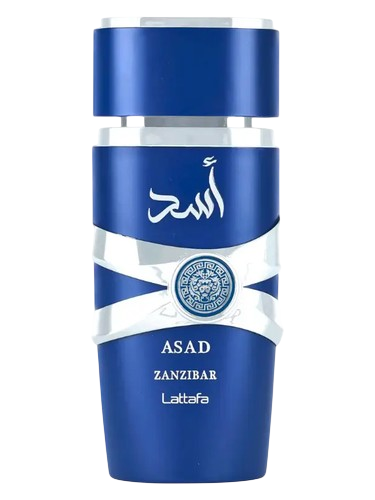 Lattafa Perfumes Asad Zanzibar bottle