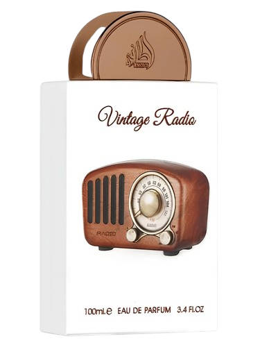 Lattafa Perfumes Vintage Radio bottle